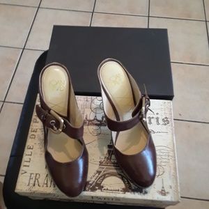 Brown Platform Shoe by Joan & David